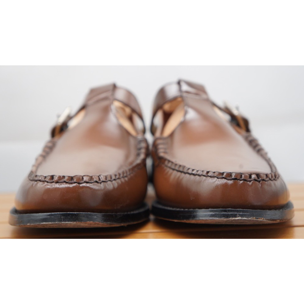 G.H. Bass Weejuns Mary Jane Loafers Brown Leather Women’s Size 11 - Picture 6 of 14